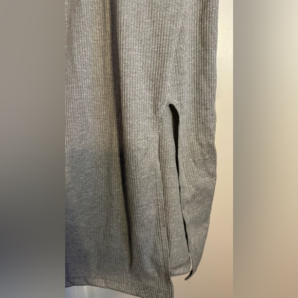 NWT Six/Fifty One Shoulder Midi/Maxi Dress Gray Size Large - Picture 5 of 8